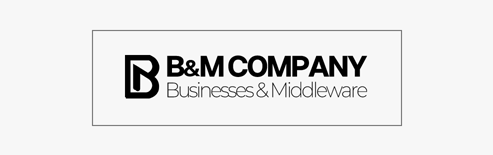 B&M COMPANY 로고